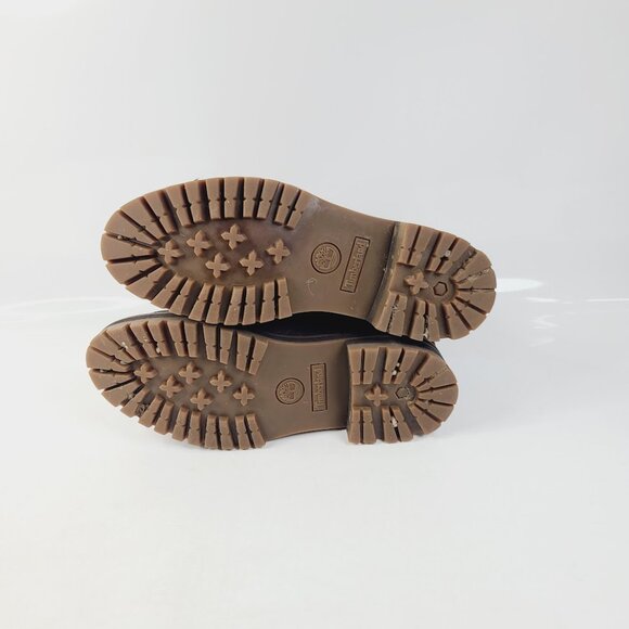 Timberland Women's Dark Brown Courmayeur Valley Ankle Chelsea Boots Size US 9.5 - Picture 5 of 7